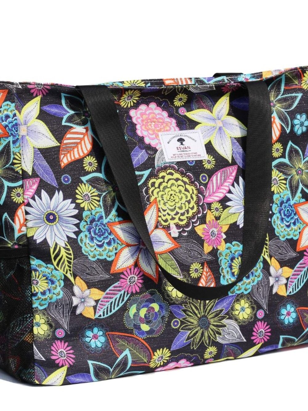 LARGE BEACH BAG Water Resistant Lightweight 20 inch Women Oversize Tote Bag for